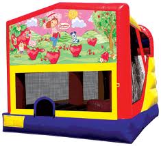 strawberry shortcake combo bounce house rental enfield